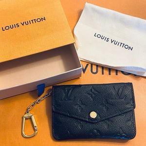 Louis Vuitton Monogram Empreinte Leather Key Pouch